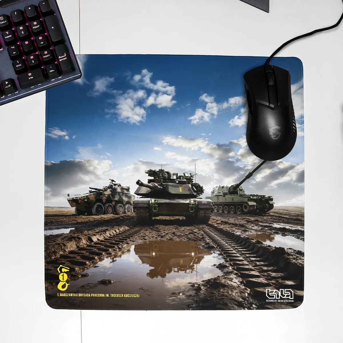 Mousepad 1ST Warsaw Armoured Brigade Tadeusz Kościuszko 6 - Image 24