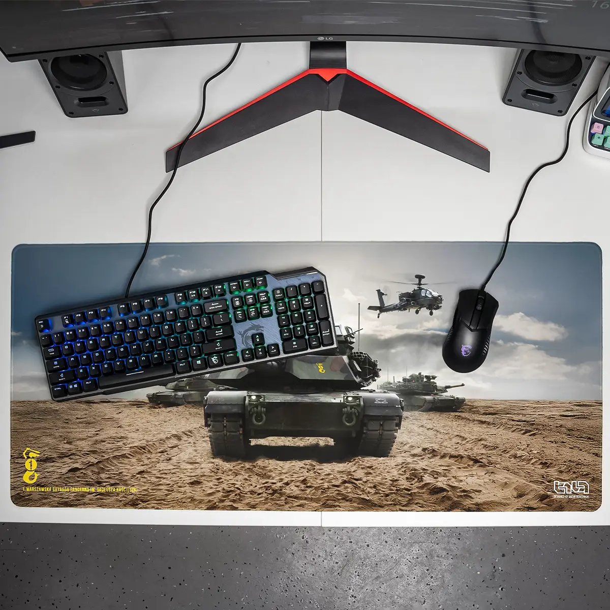Mousepad 1ST Warsaw Armoured Brigade Tadeusz Kościuszko 8 - Image 11
