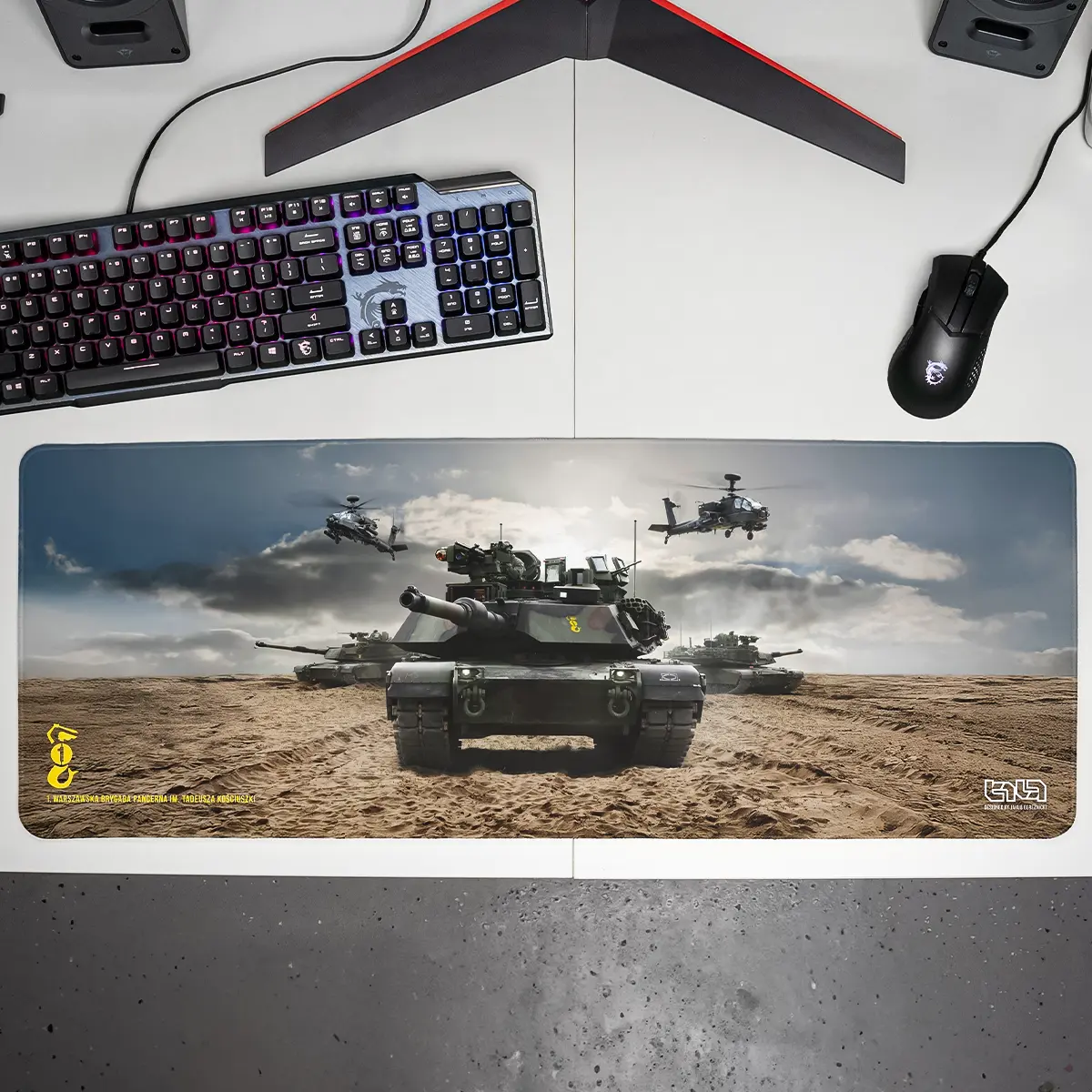Mousepad 1ST Warsaw Armoured Brigade Tadeusz Kościuszko 8 - Image 12