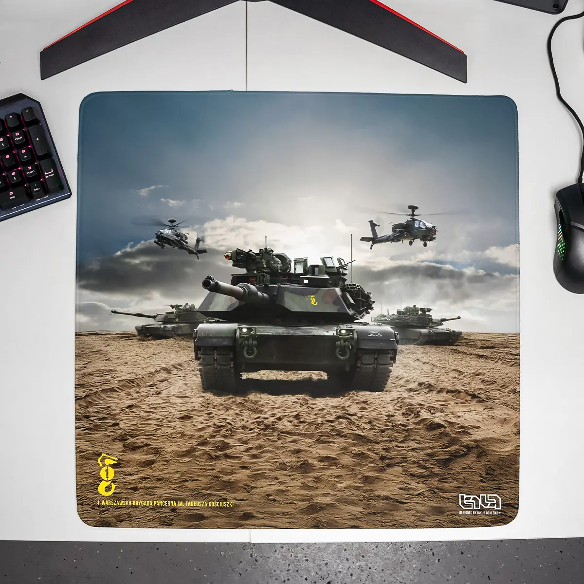 Mousepad 1ST Warsaw Armoured Brigade Tadeusz Kościuszko 8 - Image 17