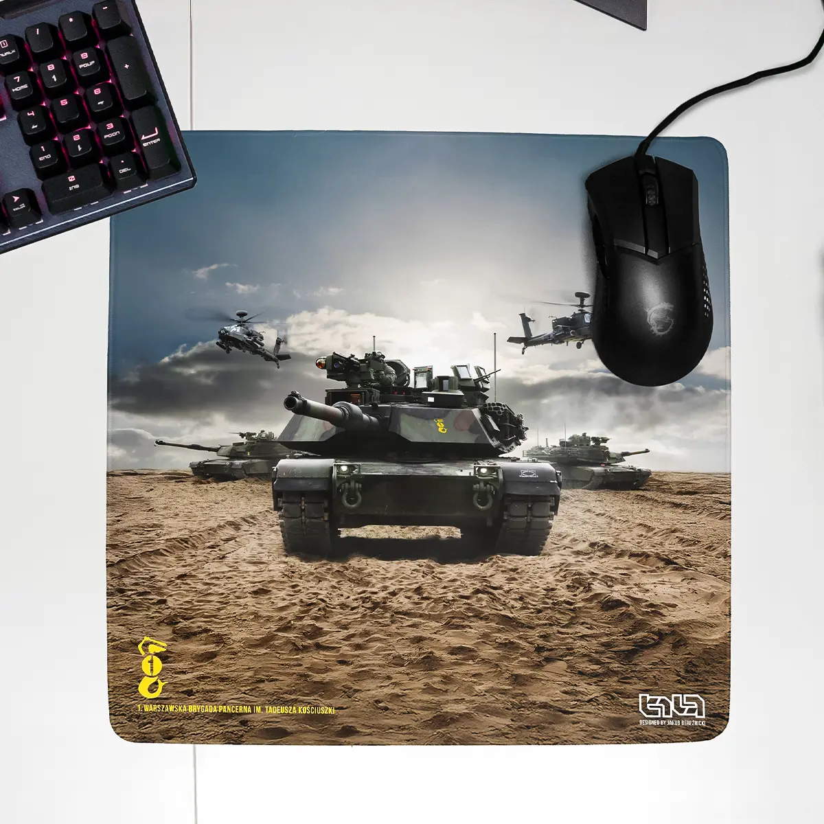 Mousepad 1ST Warsaw Armoured Brigade Tadeusz Kościuszko 8 - Image 24