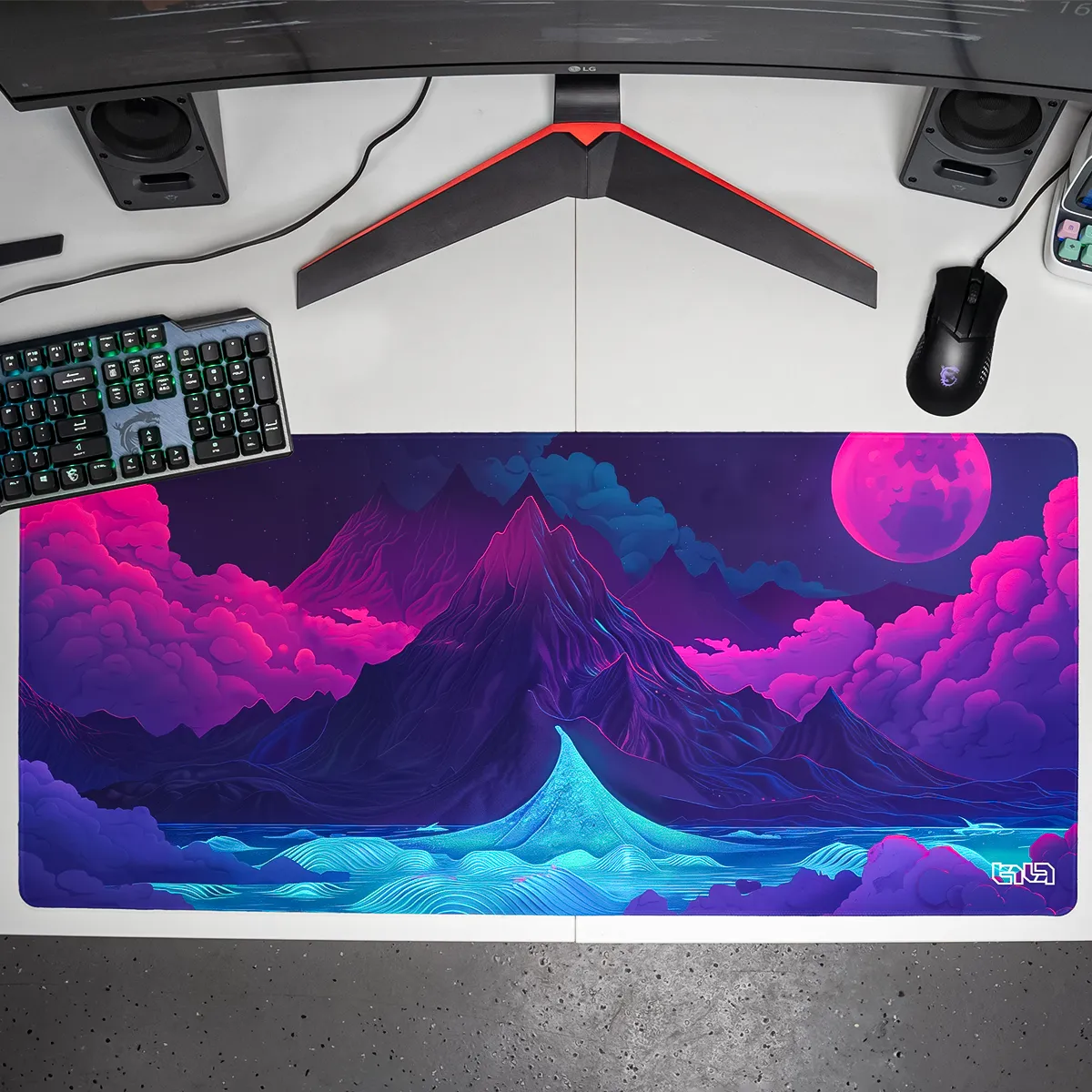 Mousepad Abstract Hills - Image 7