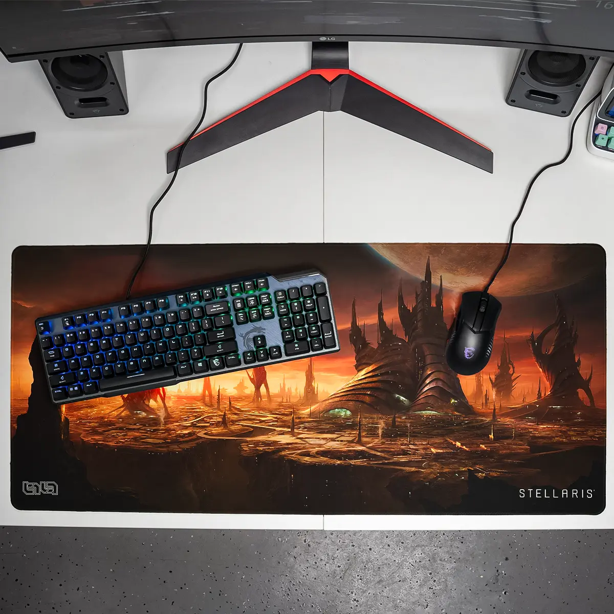 Mousepad Alien City by Kentaro Kanamoto - Image 11