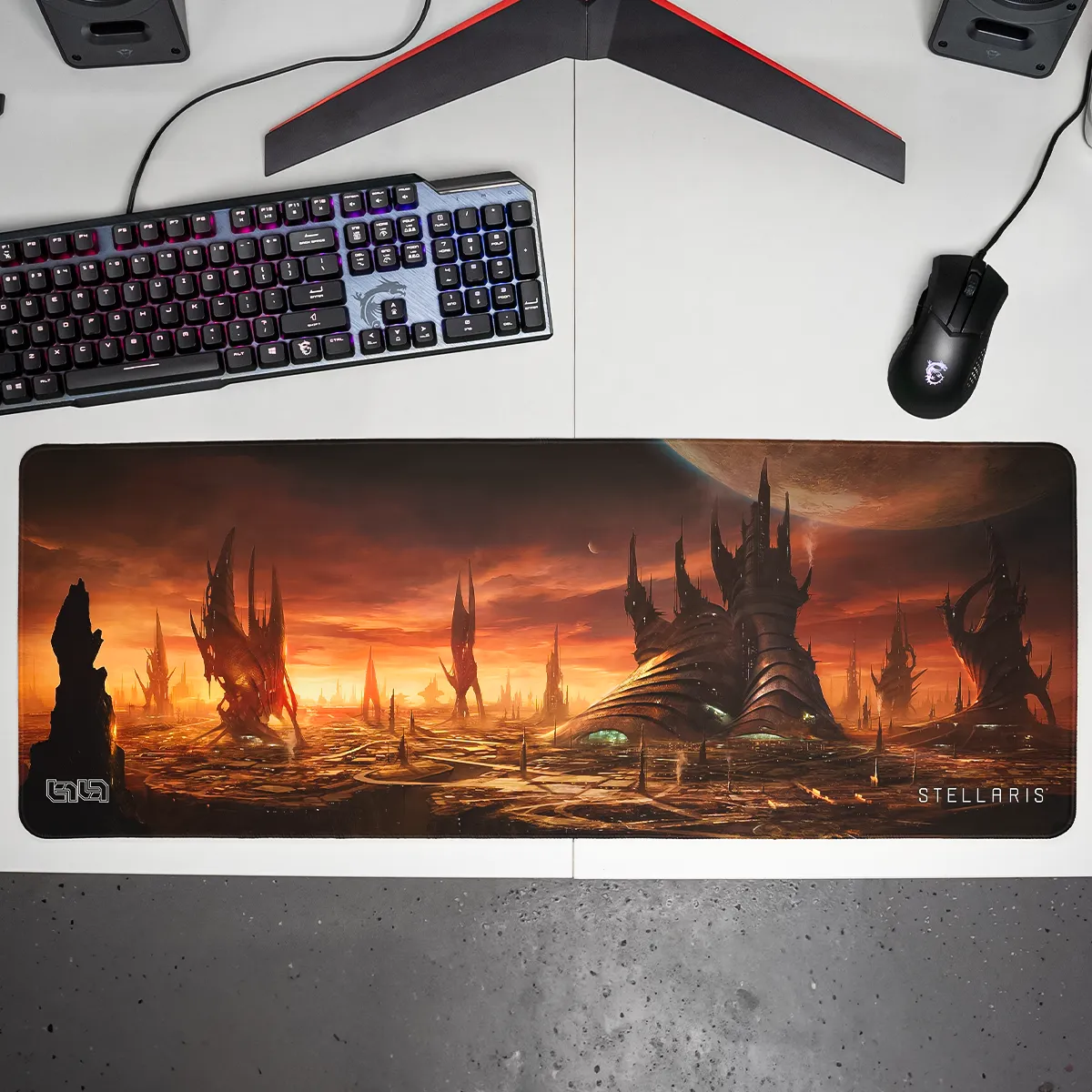 Mousepad Alien City by Kentaro Kanamoto - Image 12