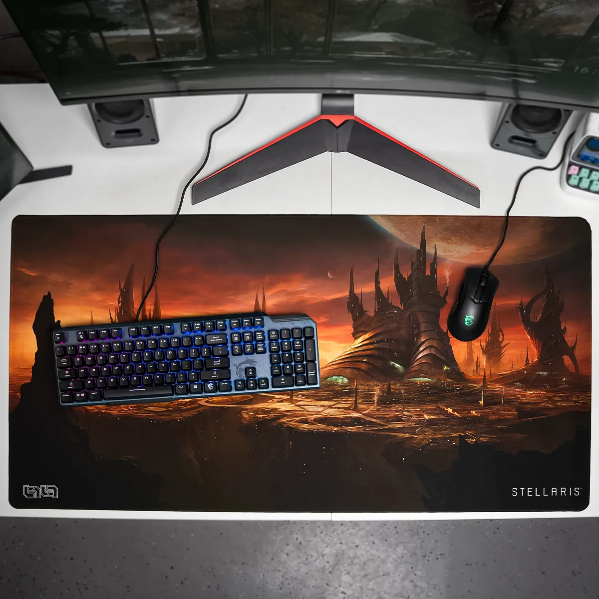Mousepad Alien City by Kentaro Kanamoto - Image 6