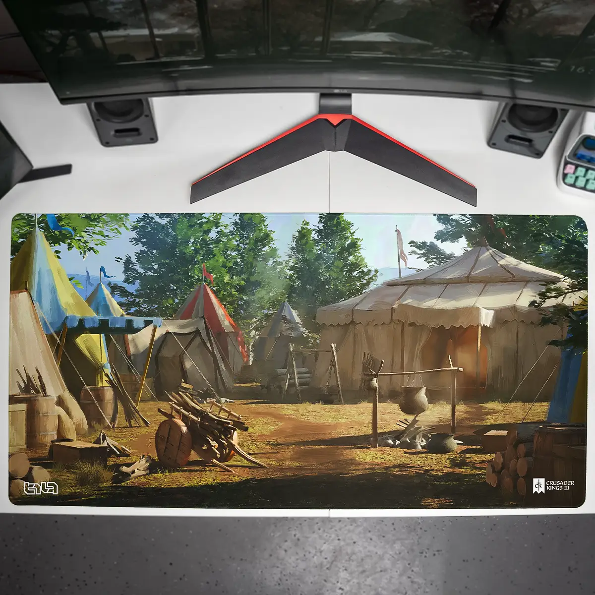 Mousepad Battle Camp