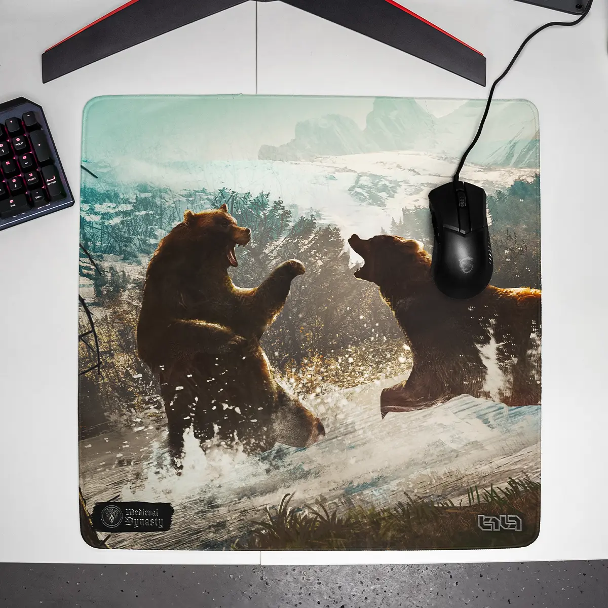 Mousepad Bear Fight - Image 20