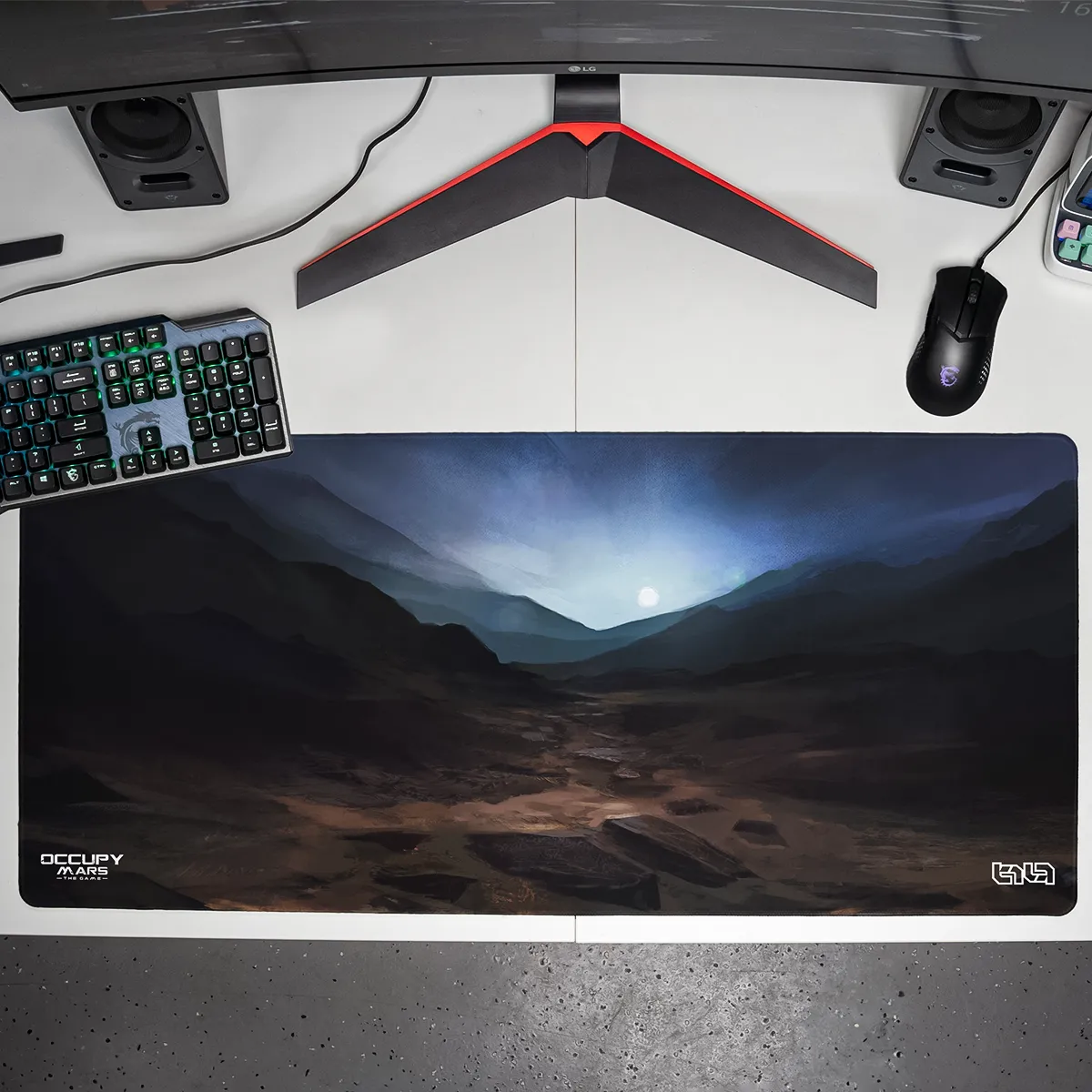 Mousepad Blue Sunset on Mars - Image 7