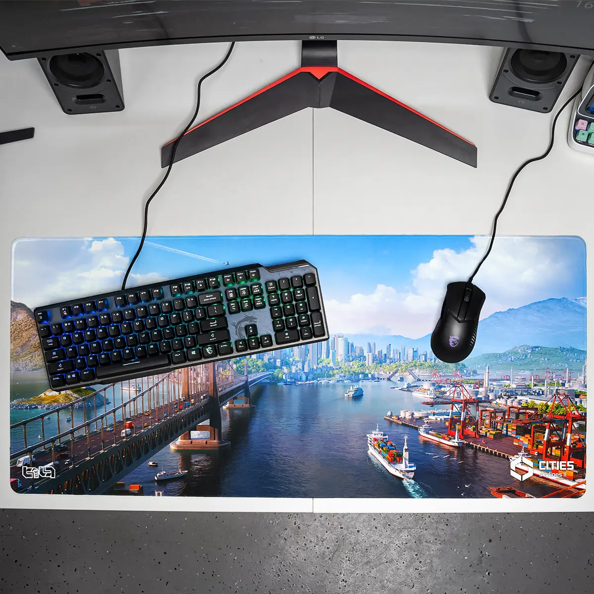 Mousepad Bridges & Ports - Image 11