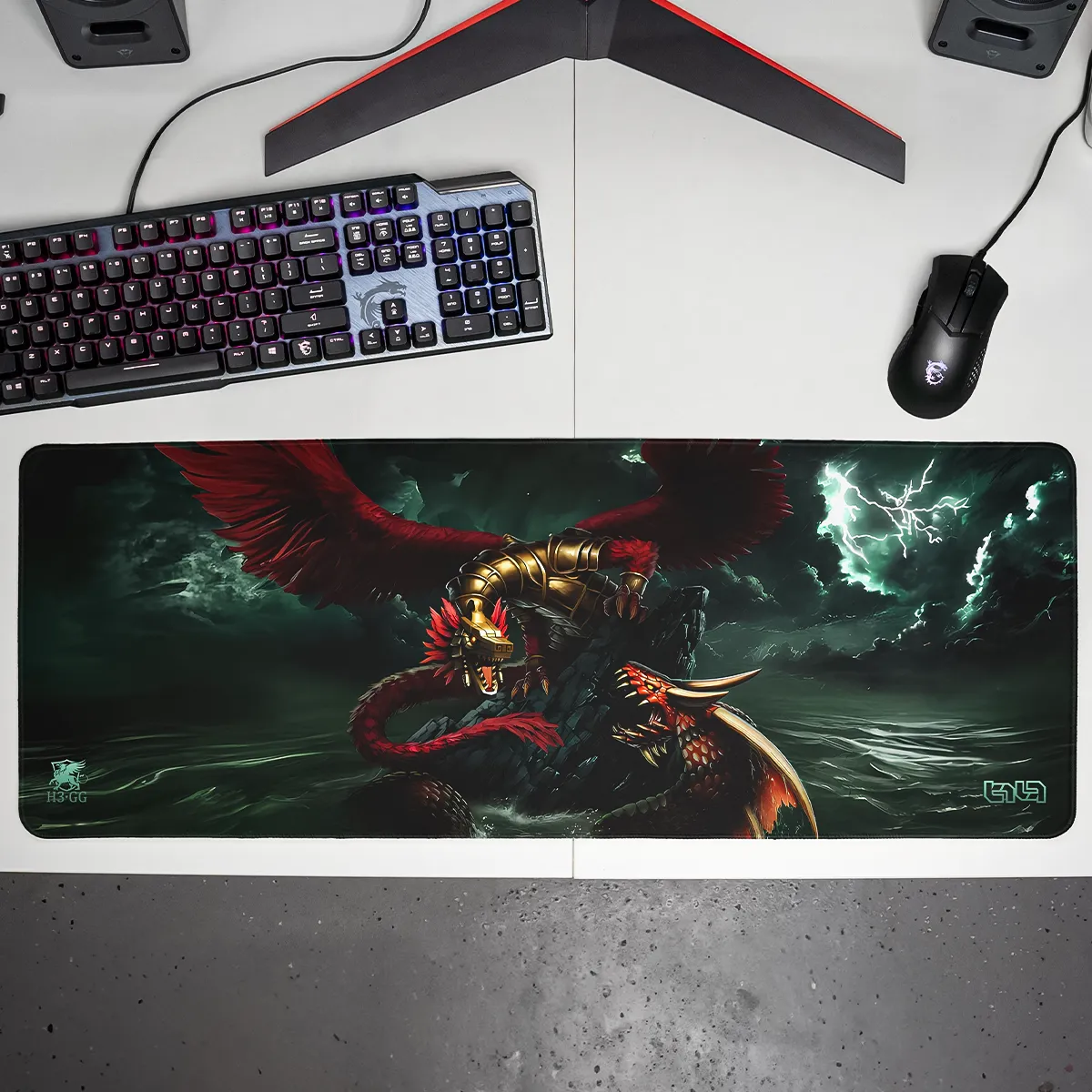 Mousepad Coatl vs Haspid - Image 12
