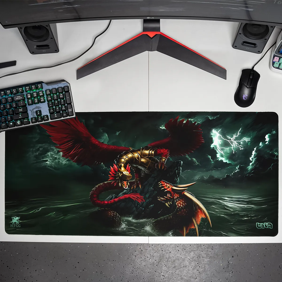 Mousepad Coatl vs Haspid - Image 7