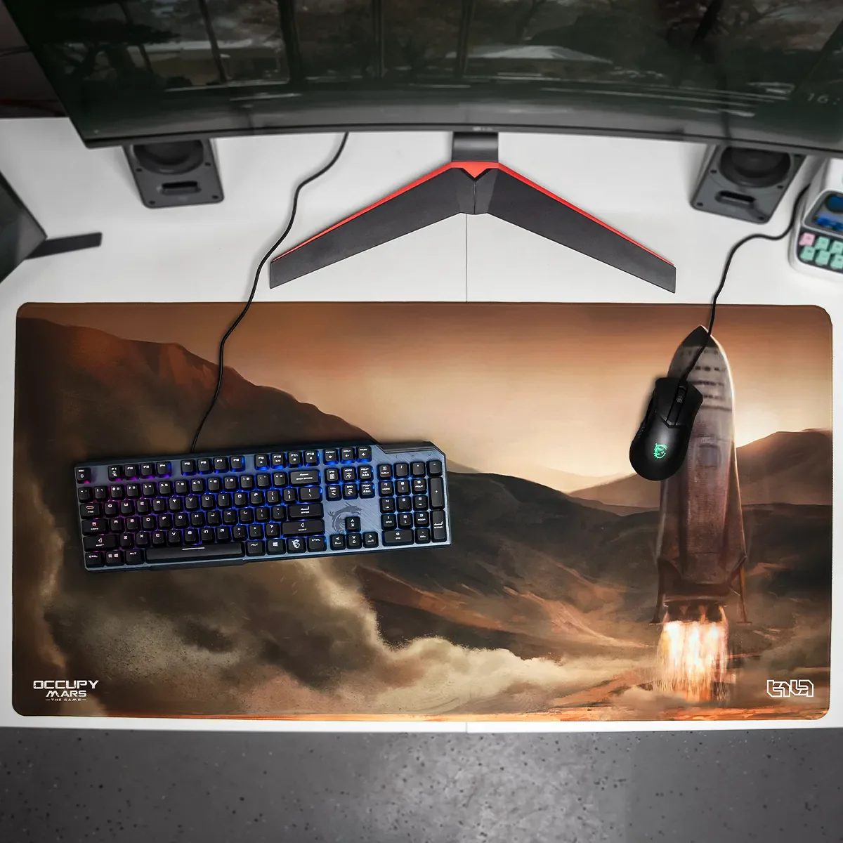 Mousepad Colonization Ship Landing - Image 6