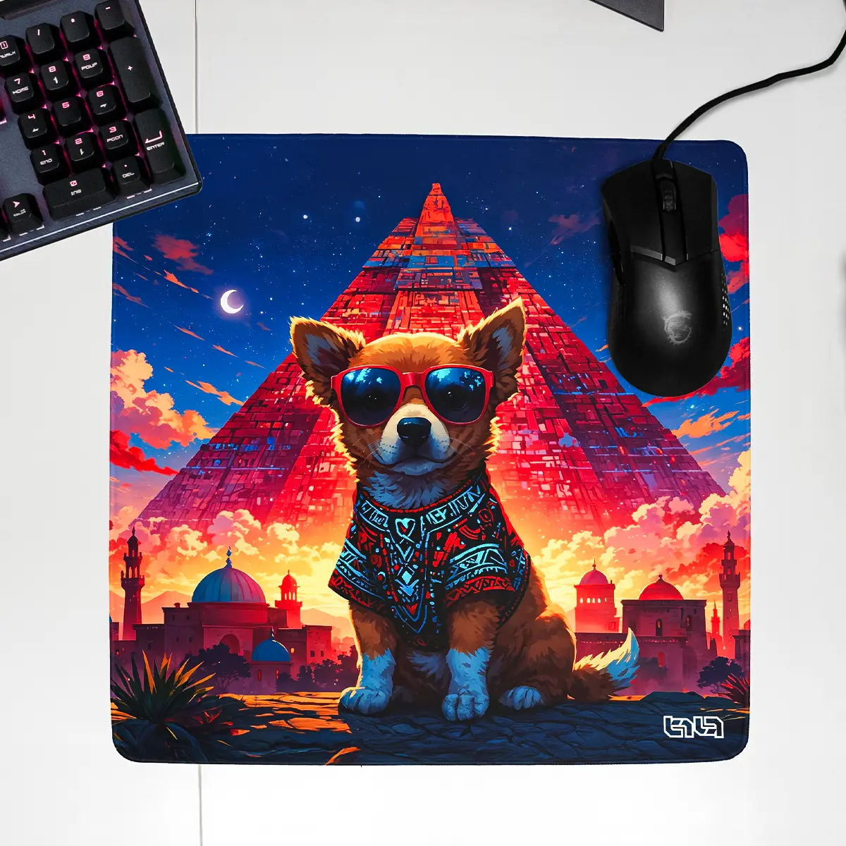 Mousepad Corgi and the Pyramid - Image 24