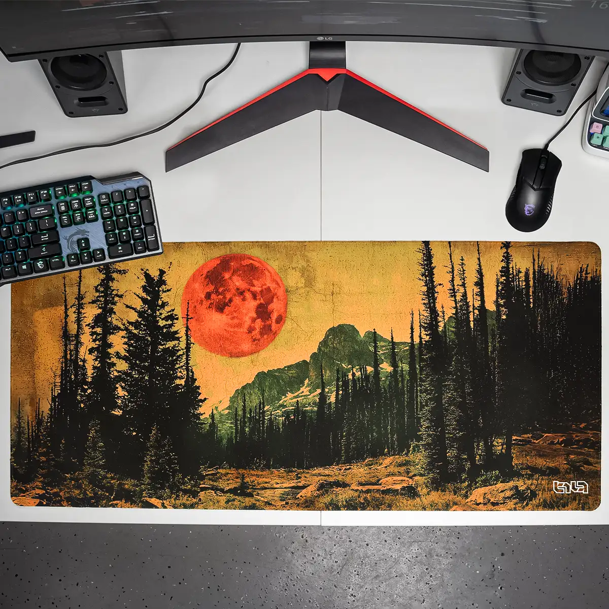 Mousepad Crimson Moon - Image 7