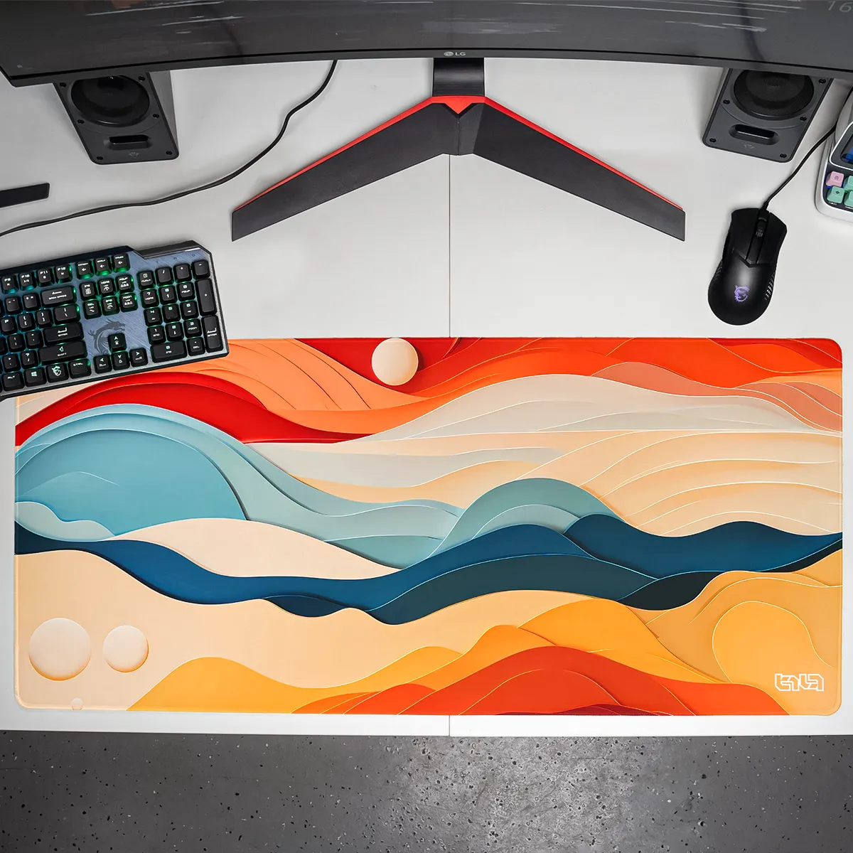 Mousepad Desert Waves Mirage - Image 7