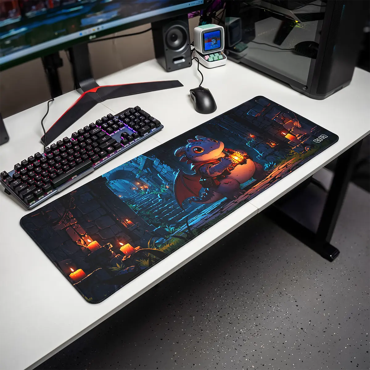 Mousepad Dragon with a Lantern - Image 14
