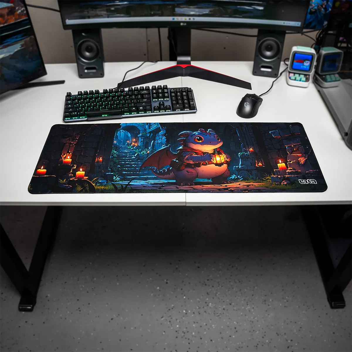 Mousepad Dragon with a Lantern - Image 15