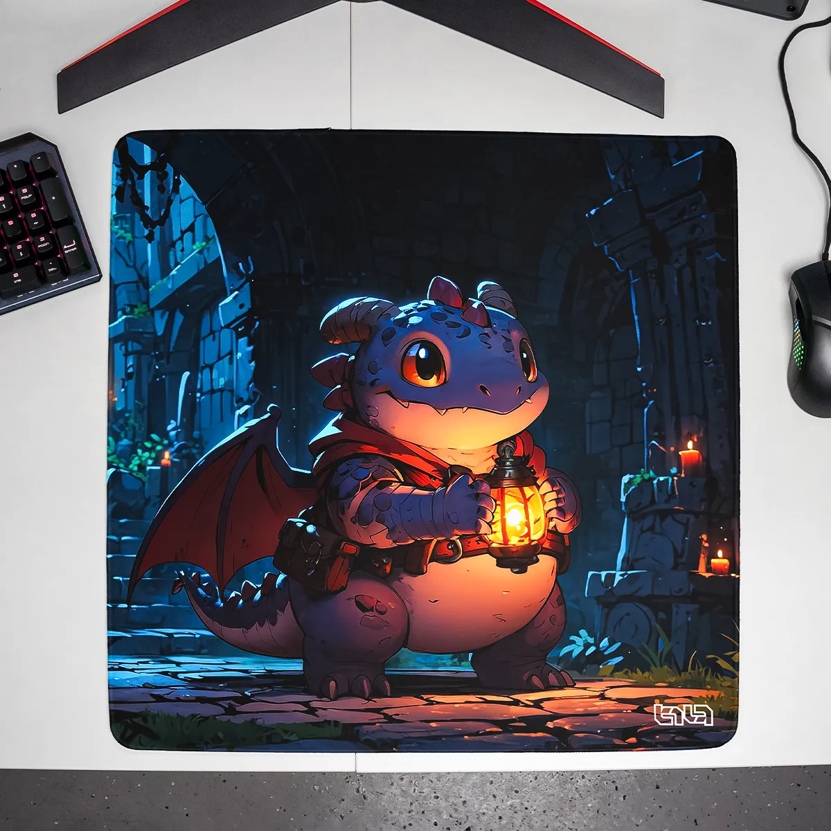 Mousepad Dragon with a Lantern - Image 17