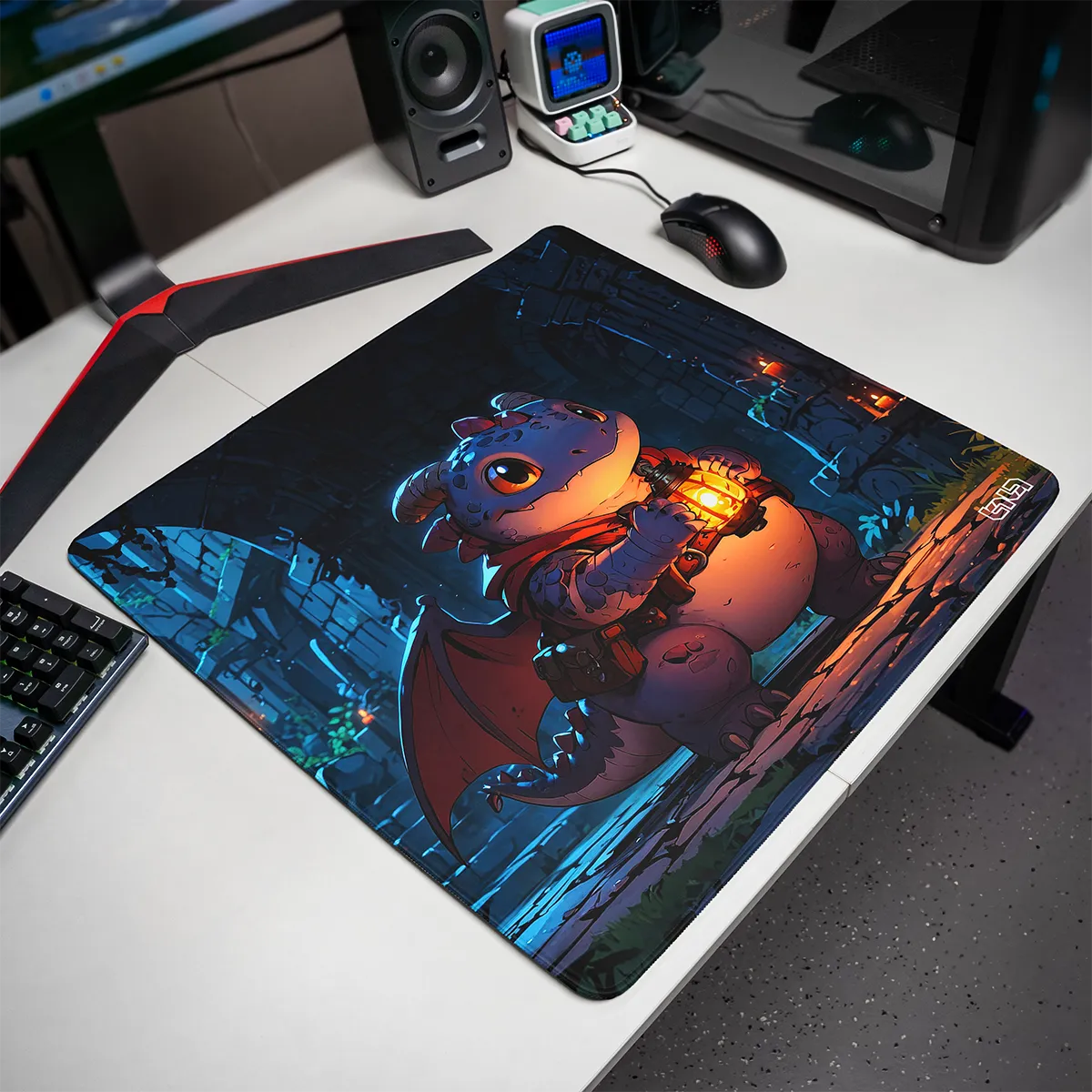 Mousepad Dragon with a Lantern - Image 19