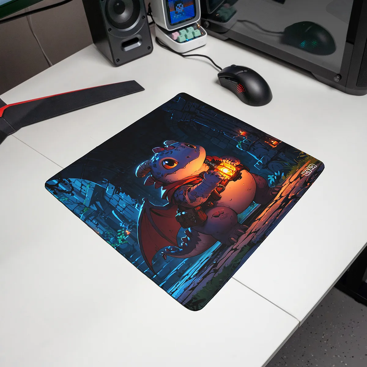 Mousepad Dragon with a Lantern - Image 23
