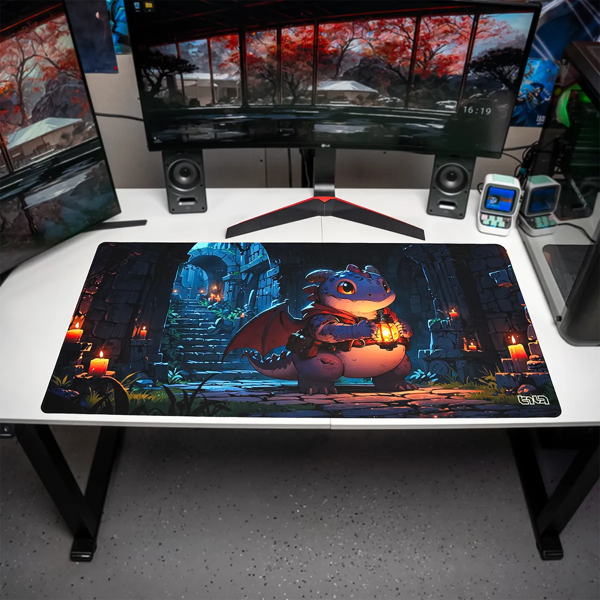 Mousepad Dragon with a Lantern - Image 5