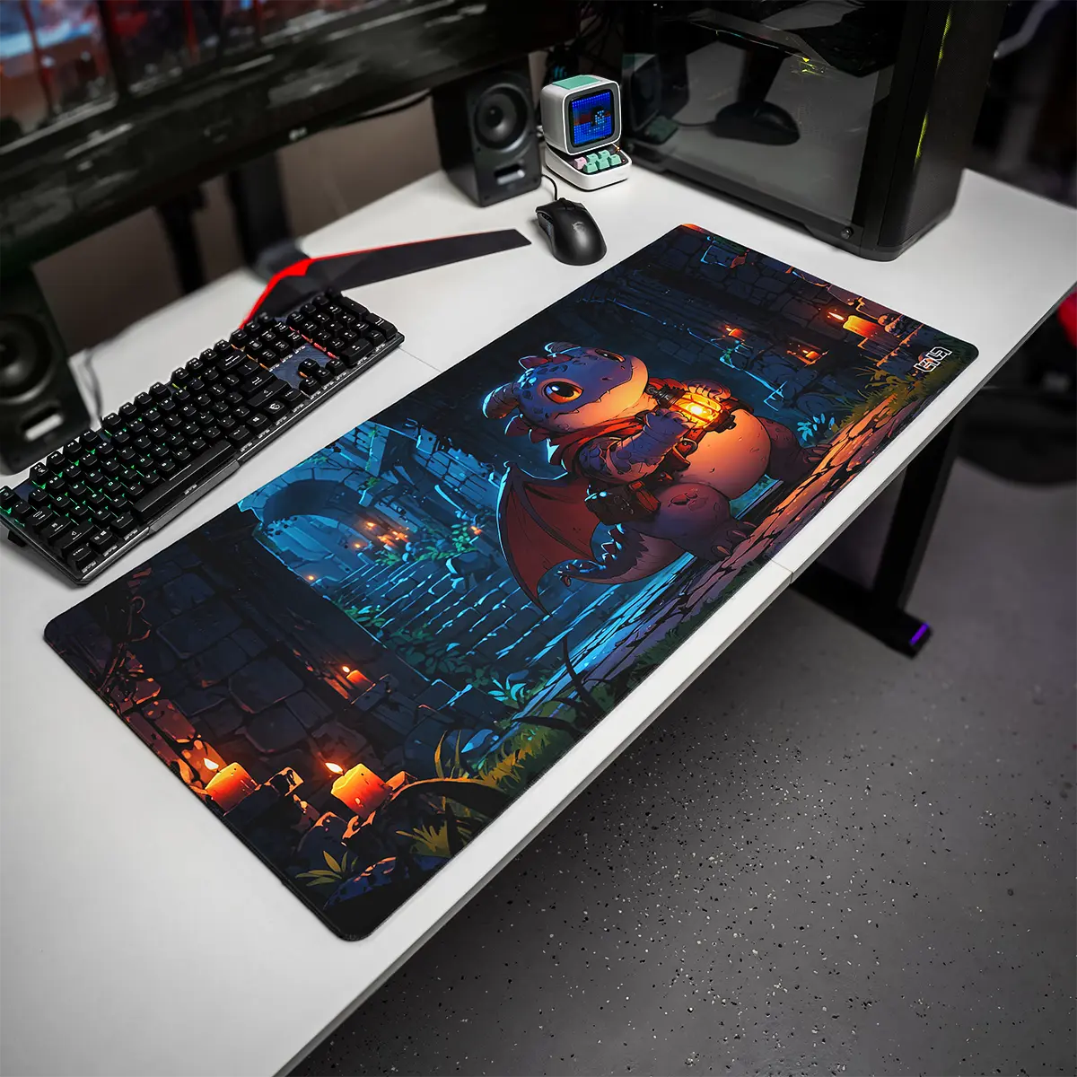 Mousepad Dragon with a Lantern - Image 9