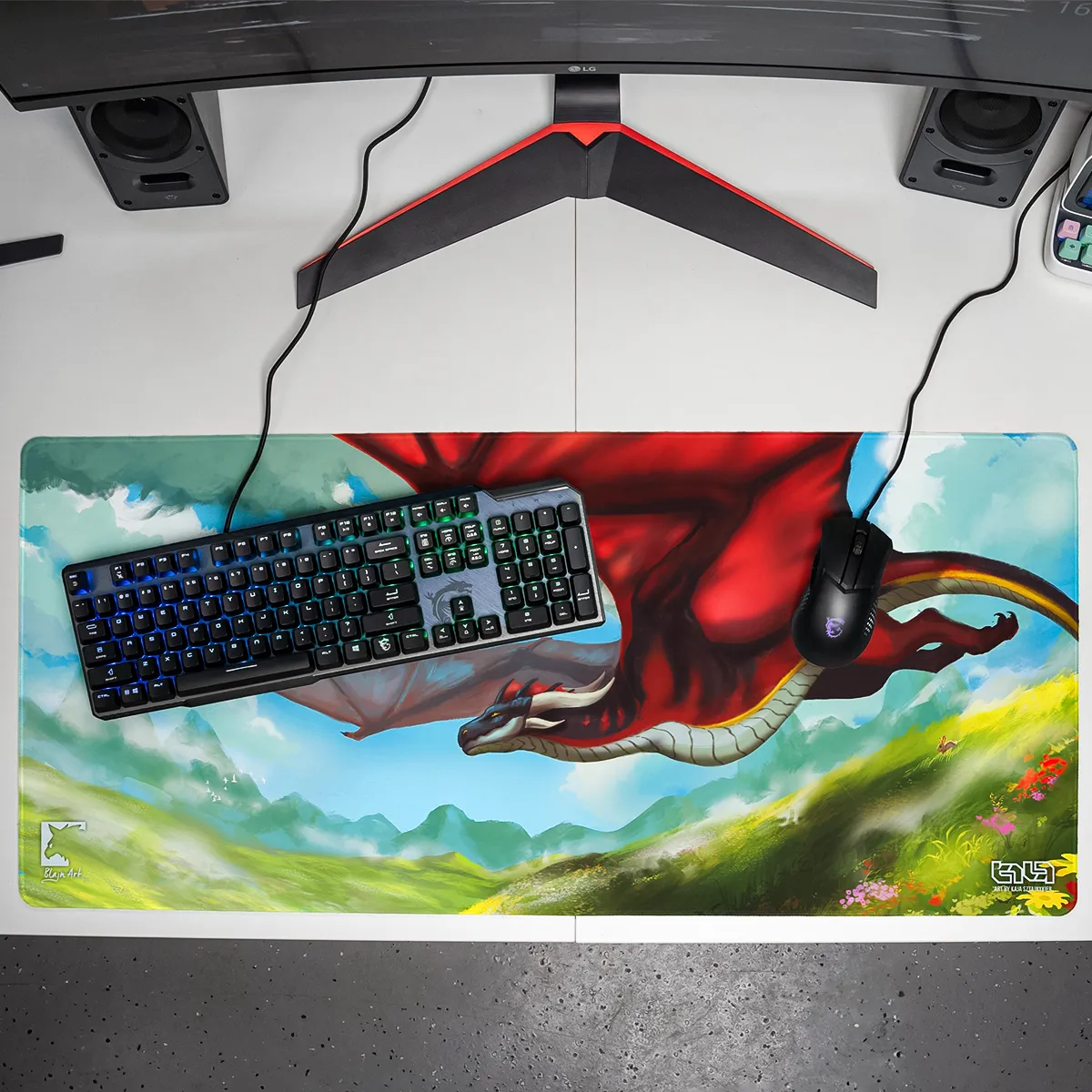 Mousepad Dragon's Meadow - Image 11