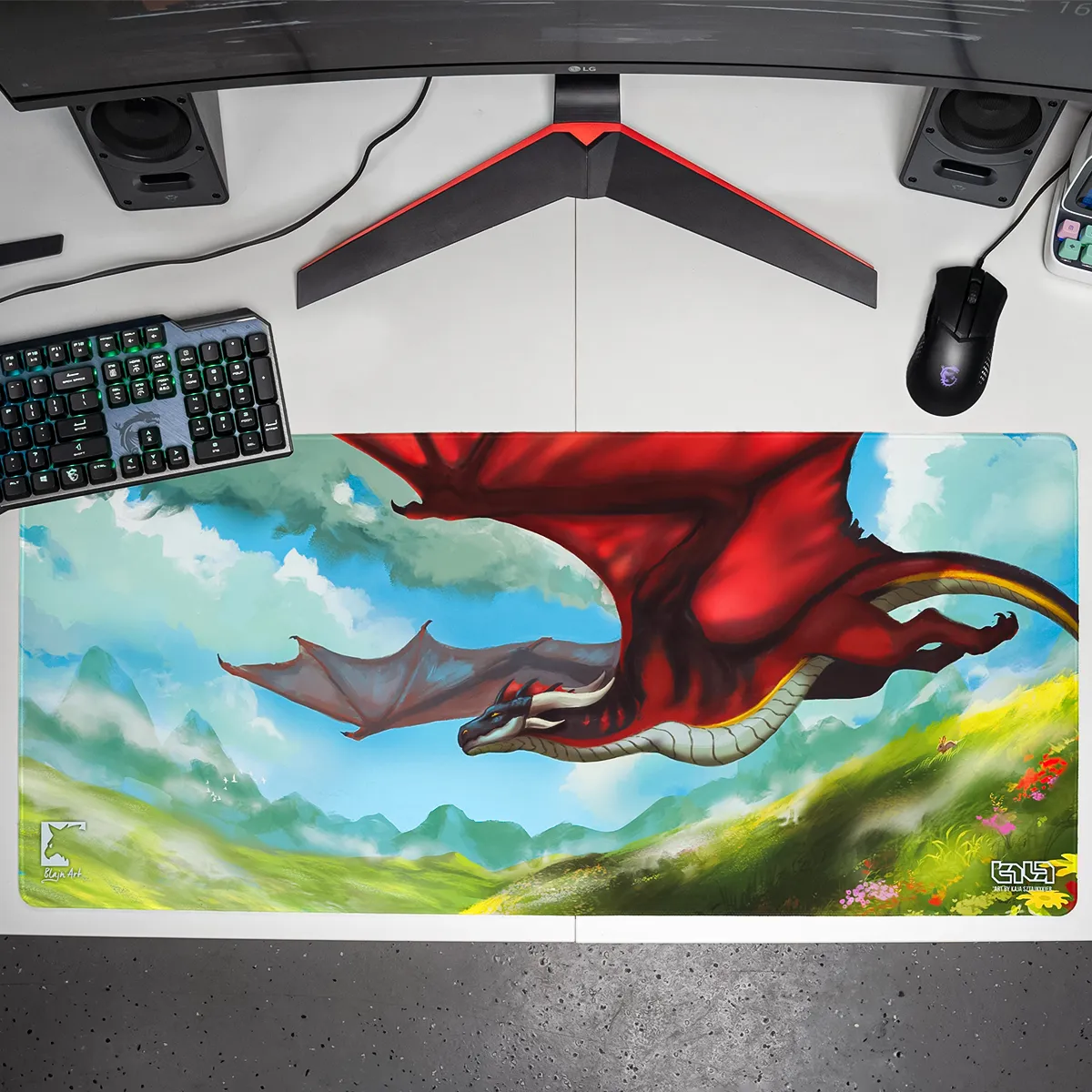 Mousepad Dragon's Meadow - Image 7