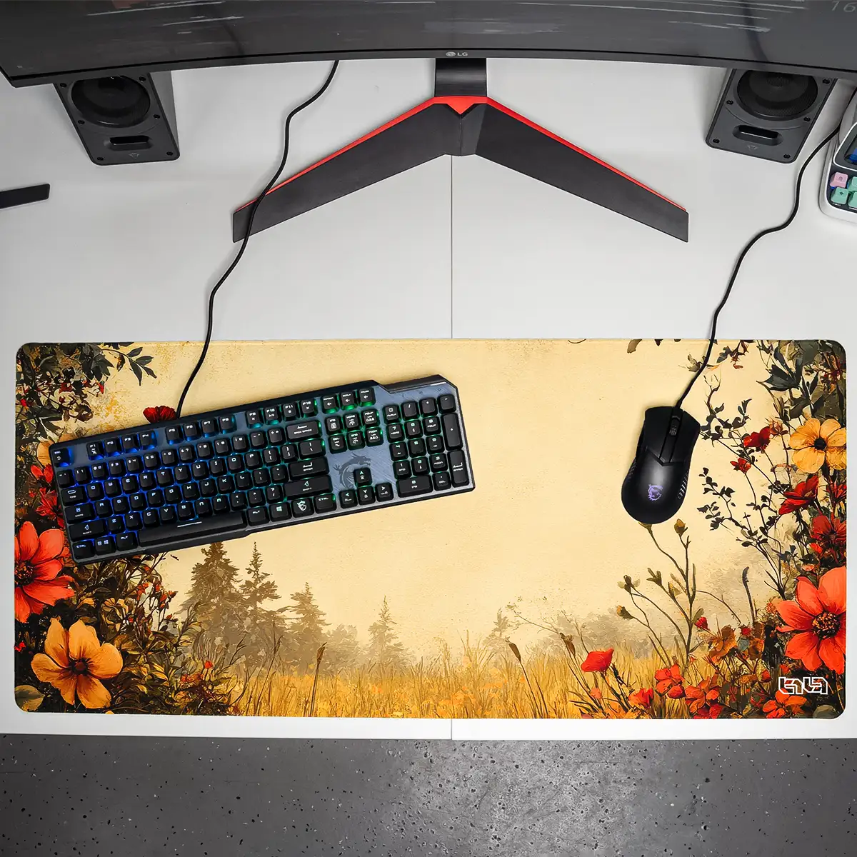 Mousepad Floral Frame - Image 11