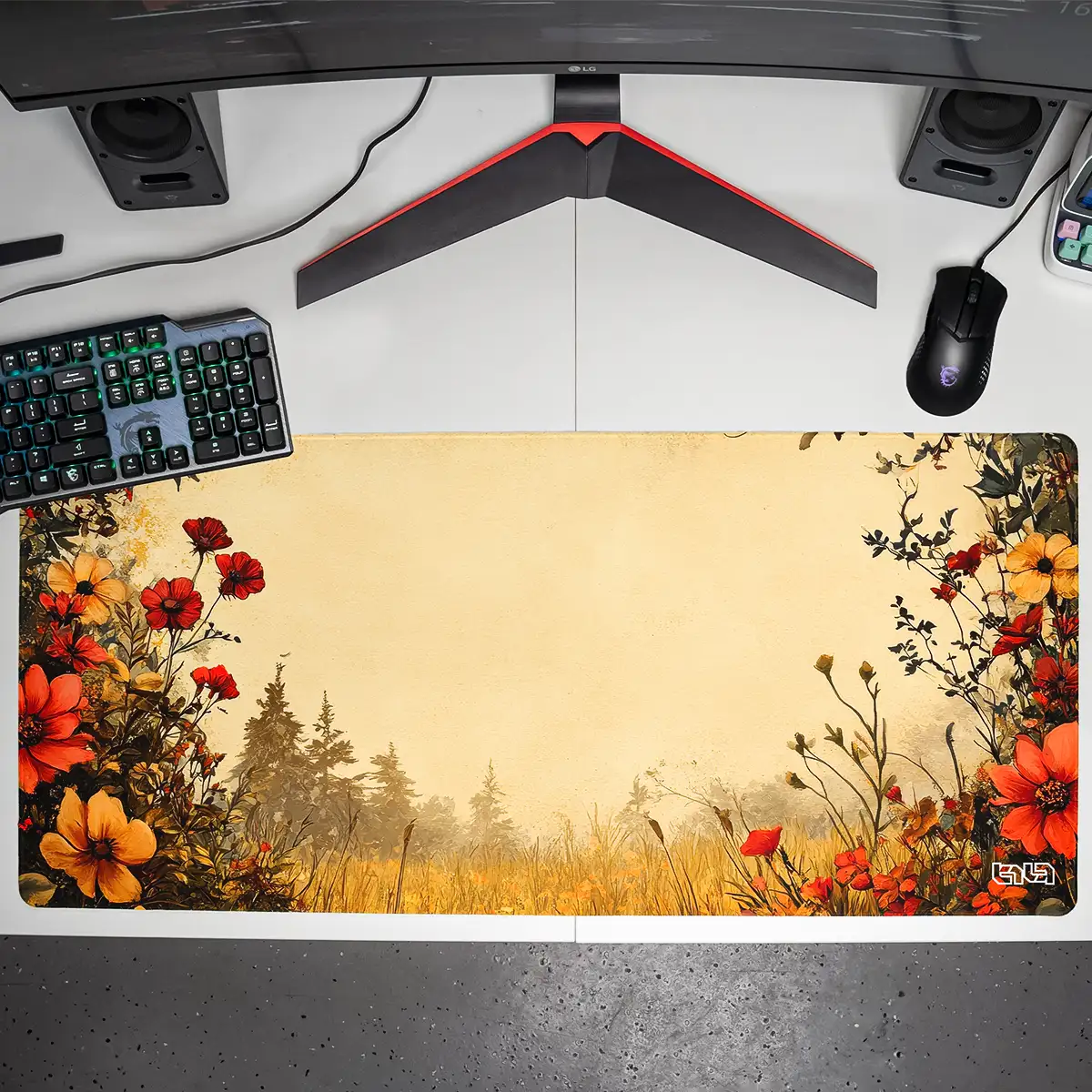 Mousepad Floral Frame - Image 7