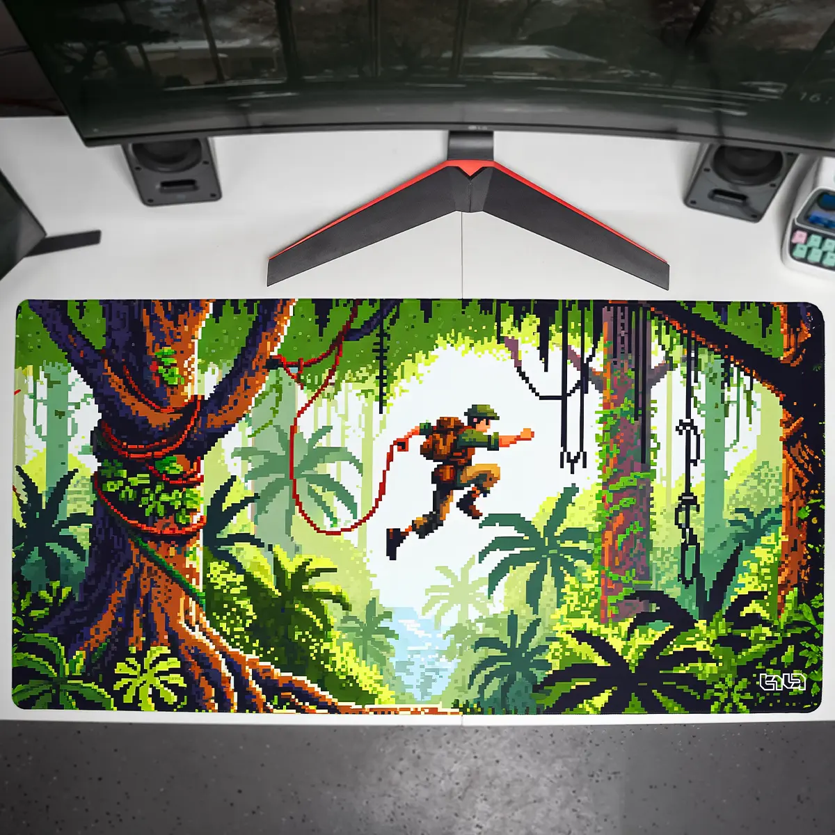 Mousepad Leap into Adventure