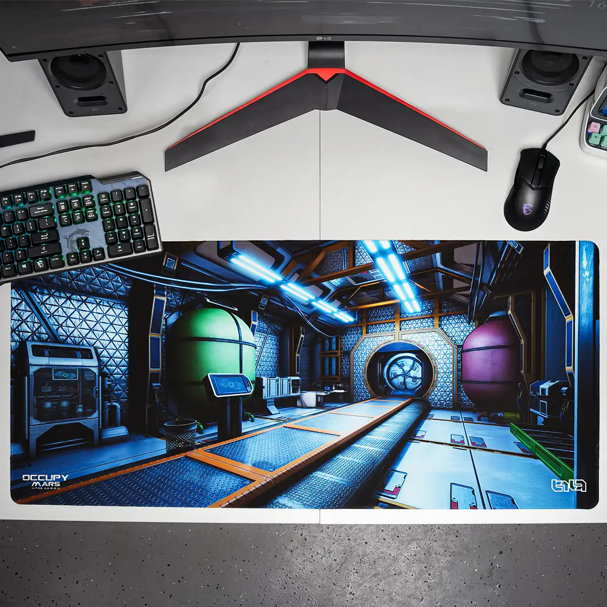 Mousepad Mars Workshop Interior - Image 7