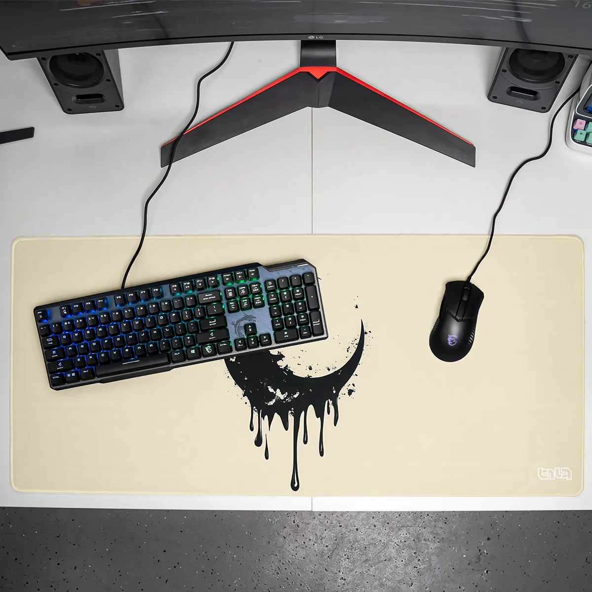 Mousepad Melting Crescent - Image 11