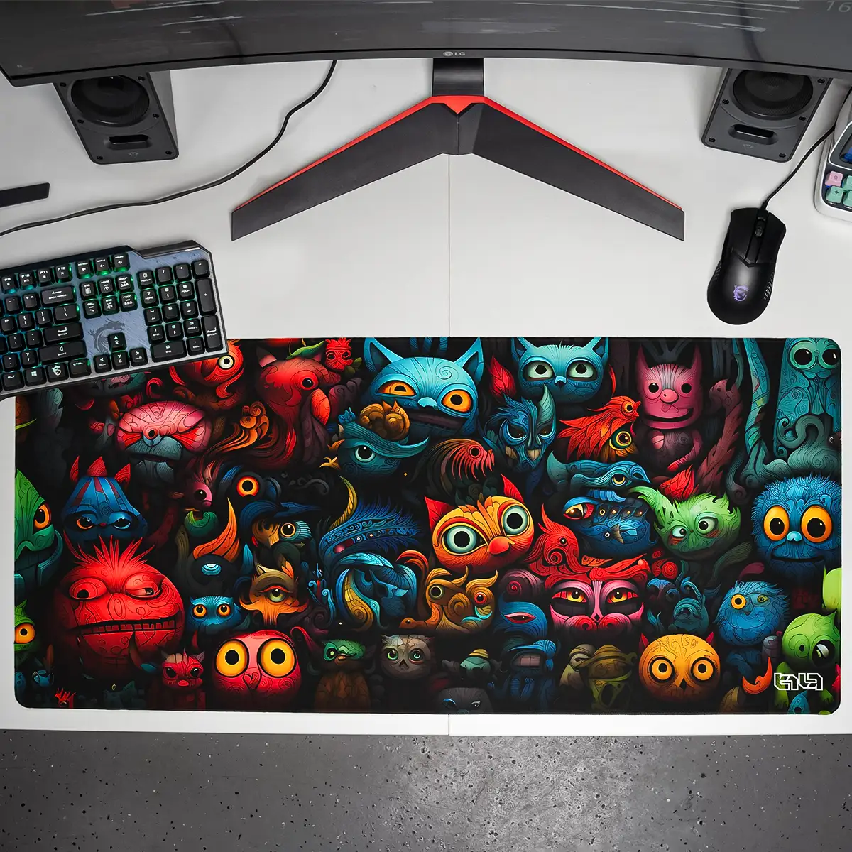 Mousepad Monstrous Audience - Image 7