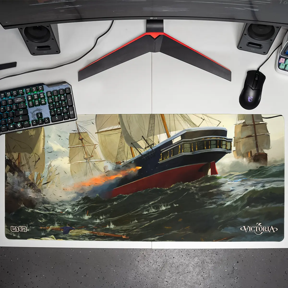 Mousepad Naval Battle - Image 7