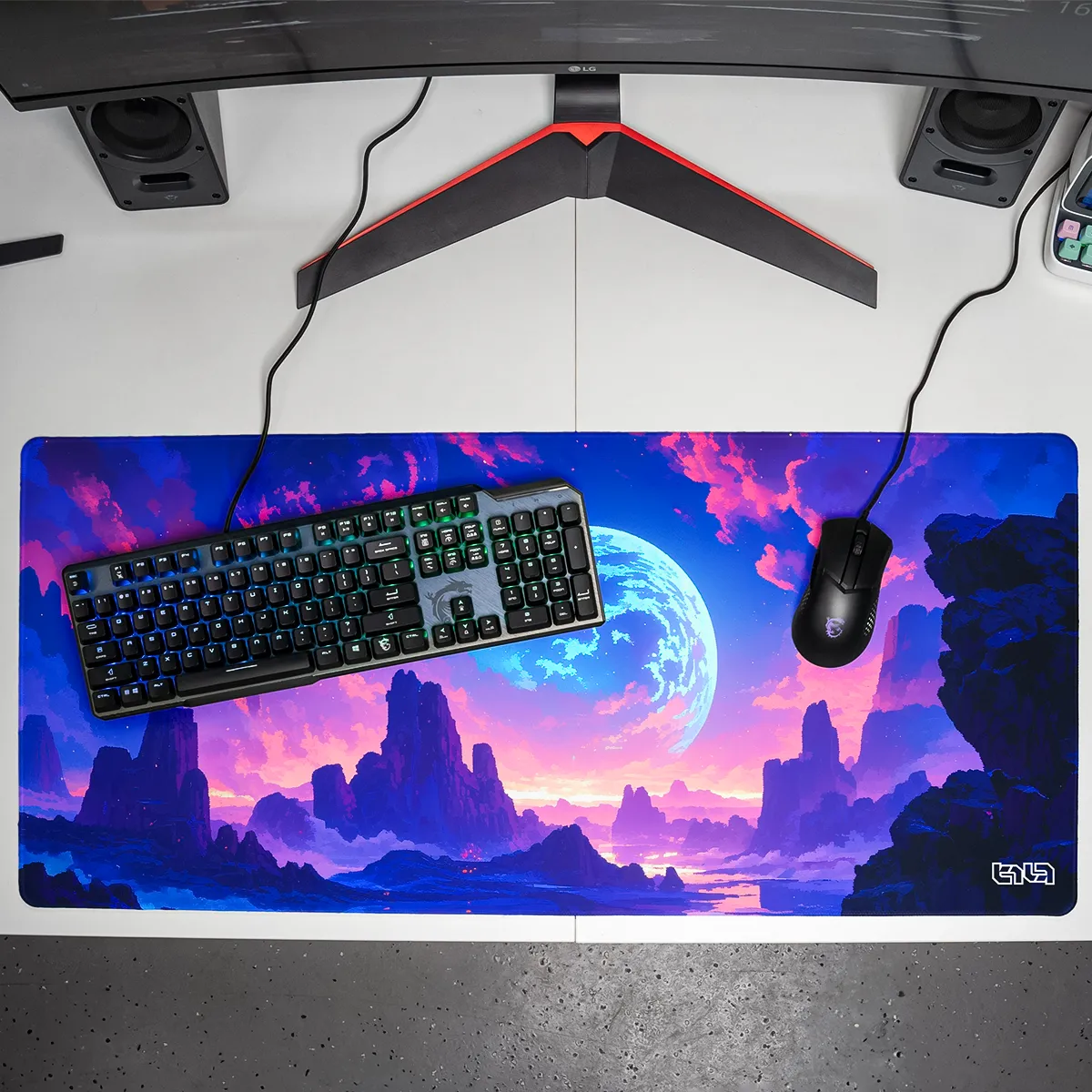Mousepad Neon Planet - Image 11