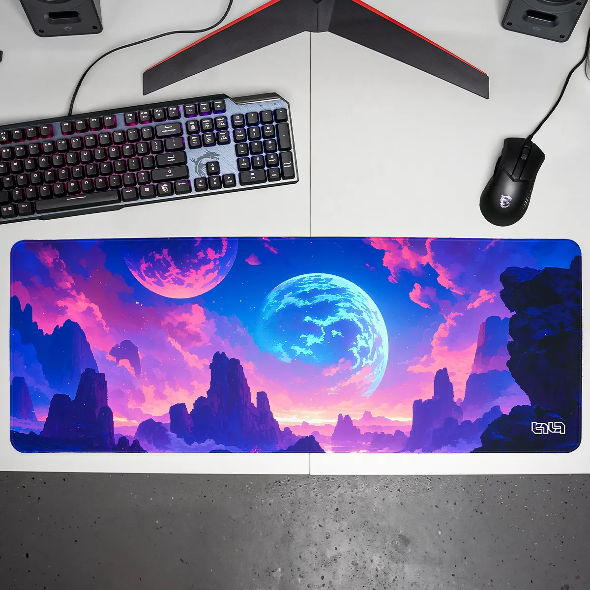 Mousepad Neon Planet - Image 12