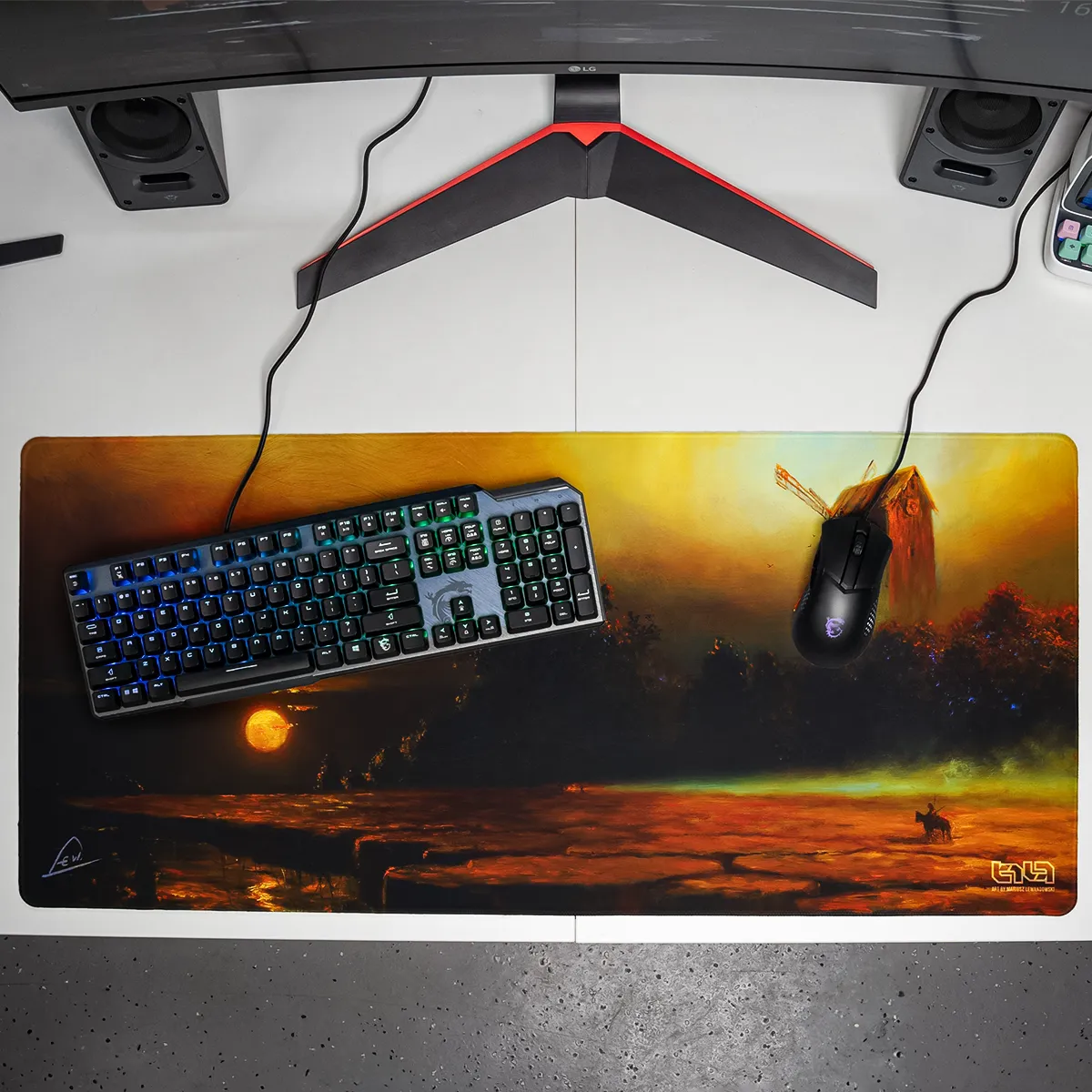 Mousepad Nocturn with a Faulty Knight - Image 11