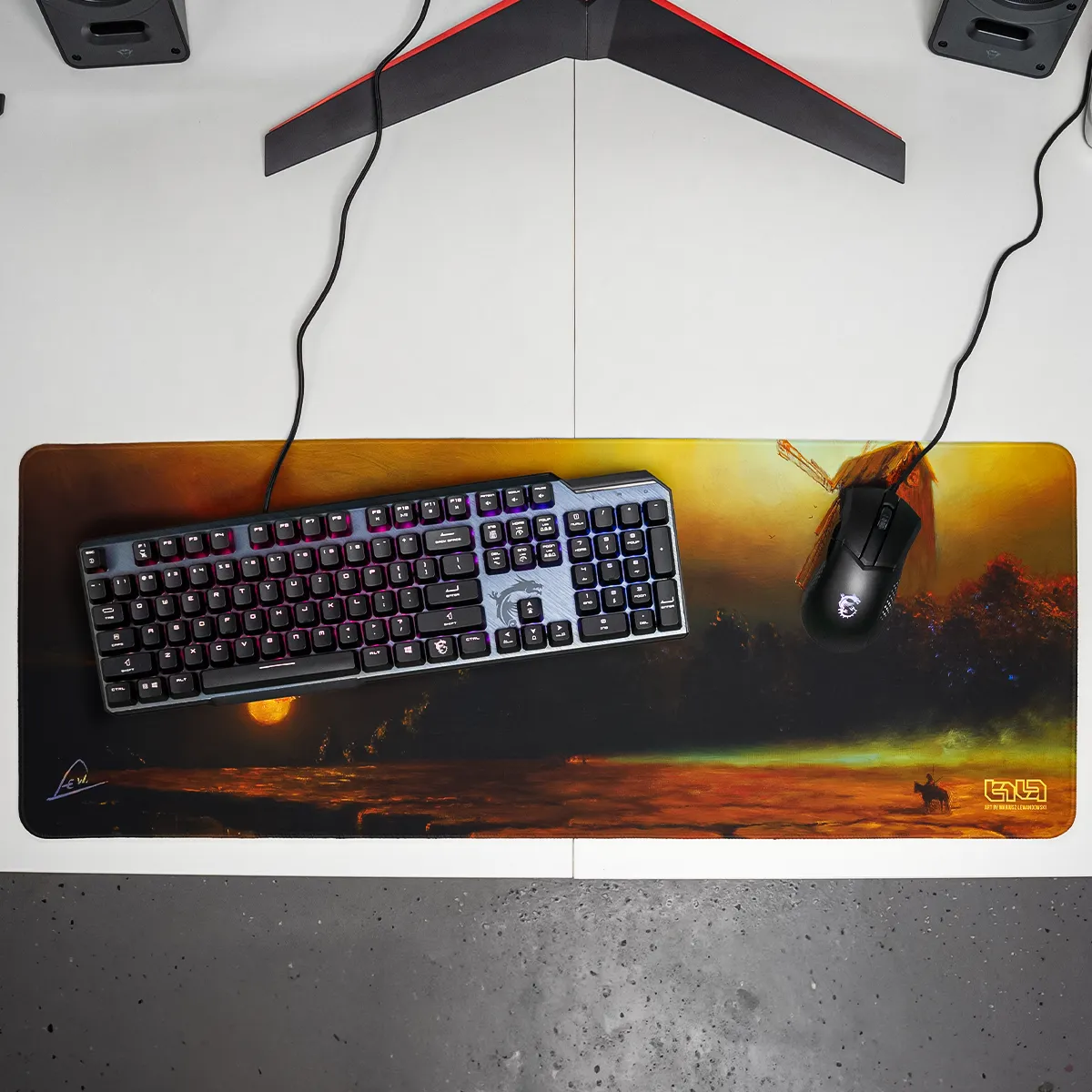 Mousepad Nocturn with a Faulty Knight - Image 16