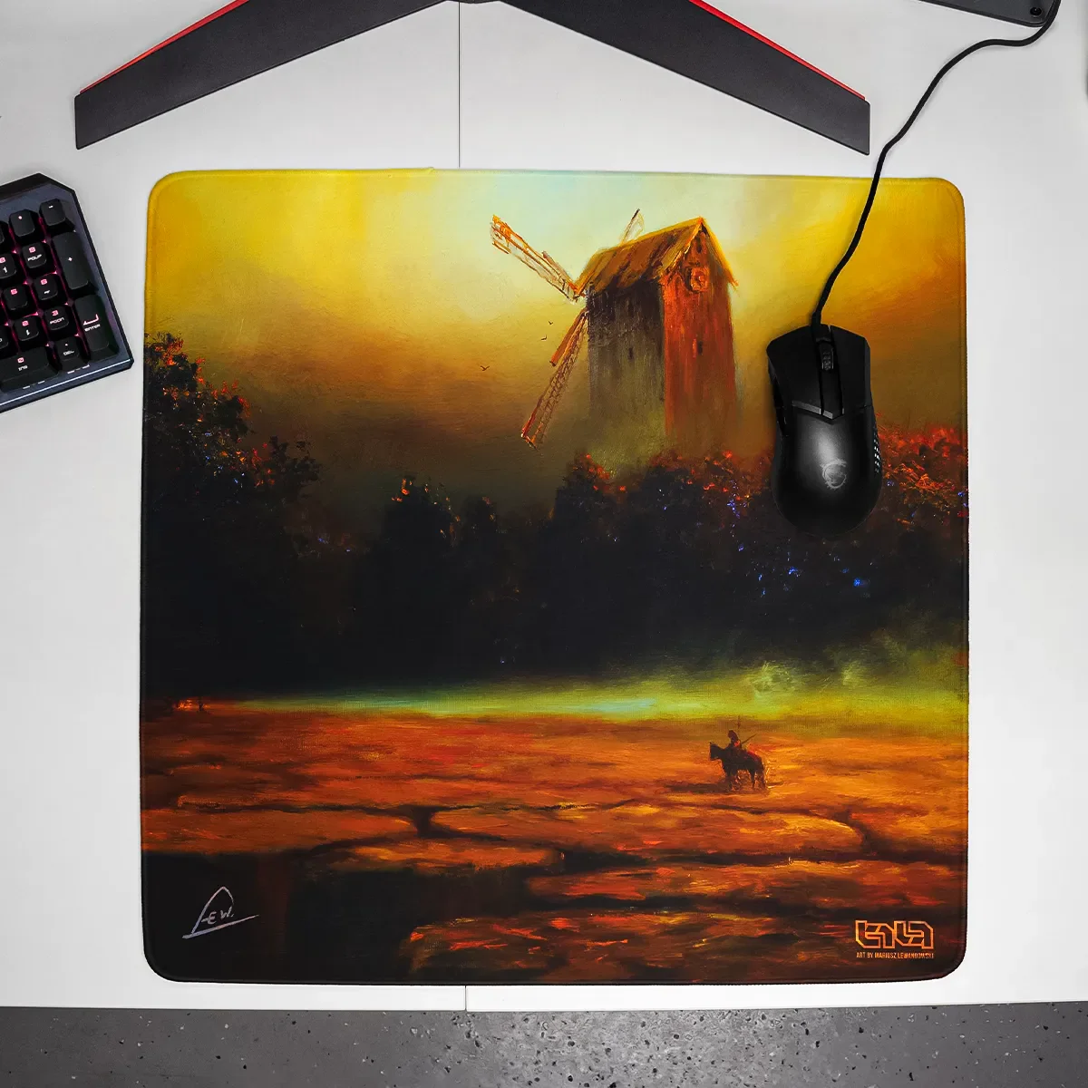 Mousepad Nocturn with a Faulty Knight - Image 20