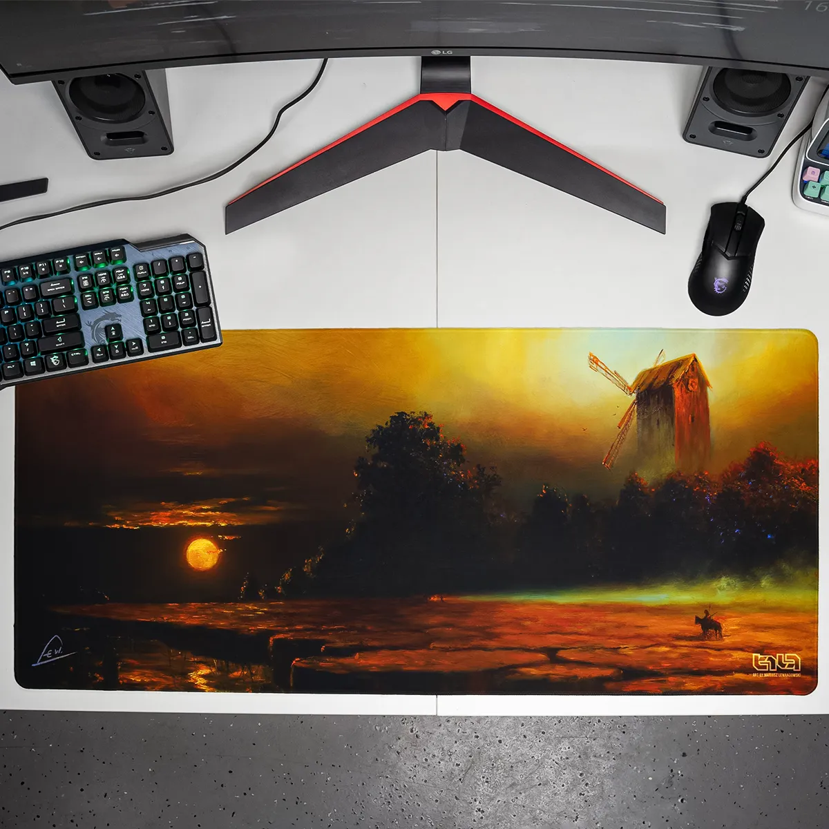 Mousepad Nocturn with a Faulty Knight - Image 7