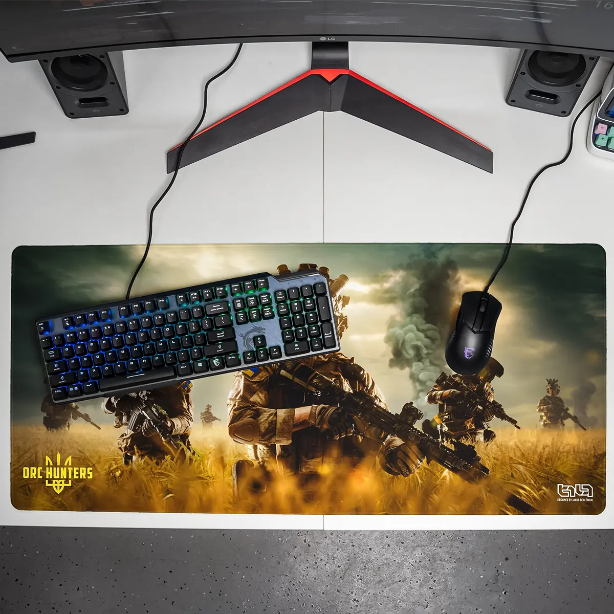 Mousepad Orc Hunters 1 (Ukrainian Soldiers) - Image 11