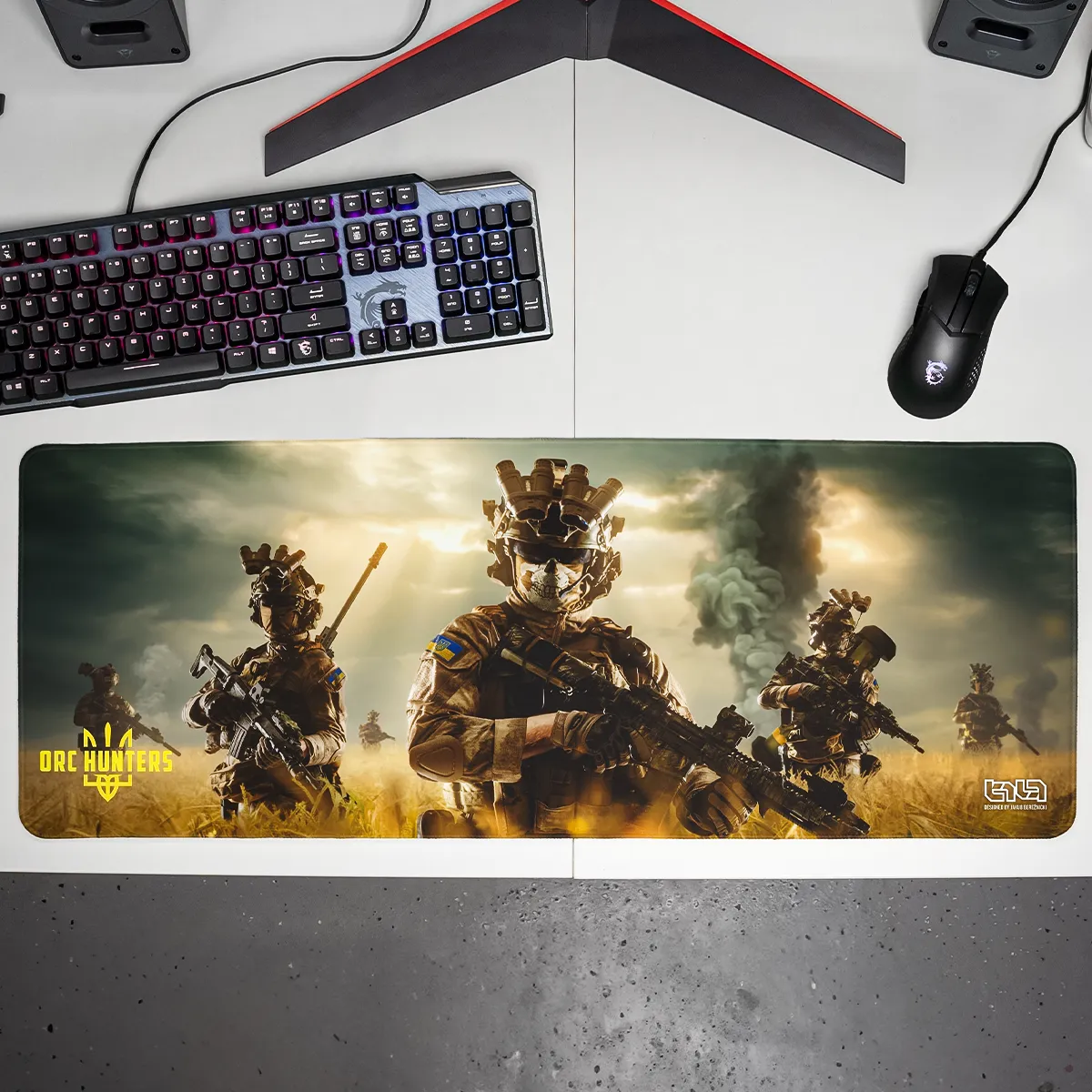Mousepad Orc Hunters 1 (Ukrainian Soldiers) - Image 12