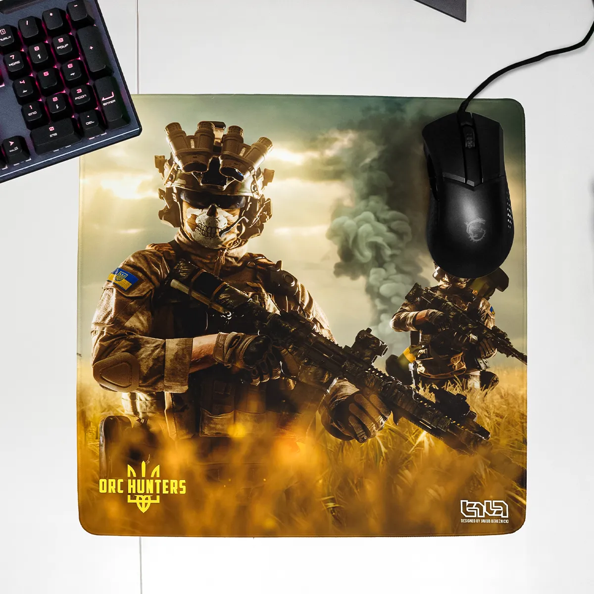 Mousepad Orc Hunters 1 (Ukrainian Soldiers) - Image 24