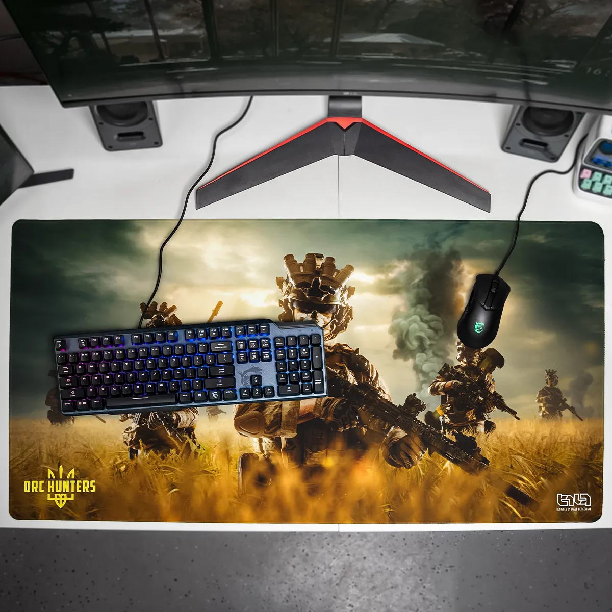 Mousepad Orc Hunters 1 (Ukrainian Soldiers) - Image 6