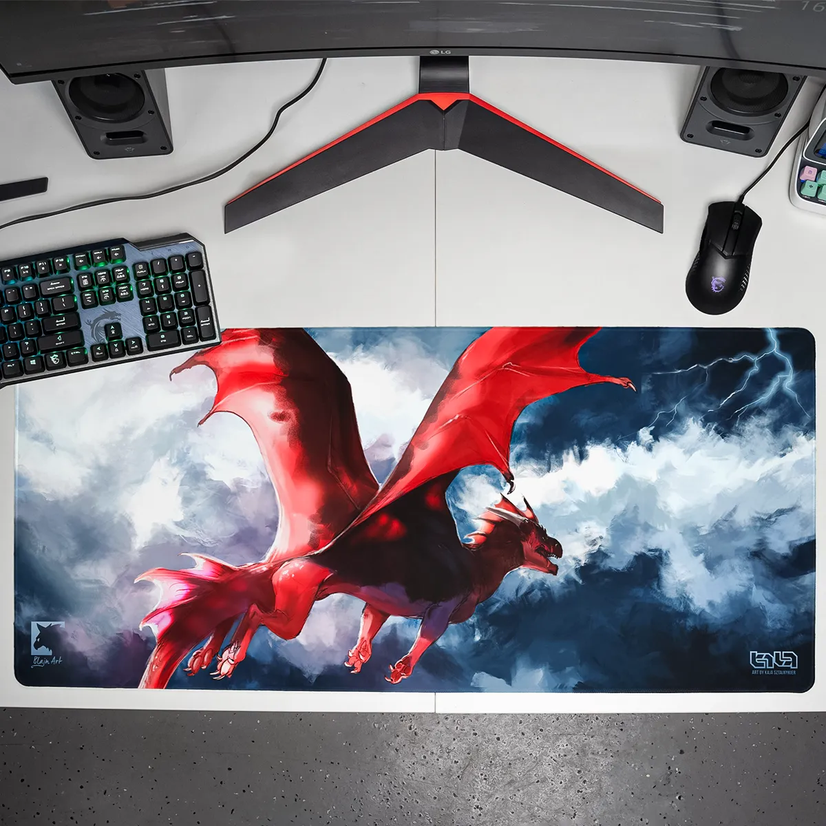 Mousepad Red Dragon - Image 7