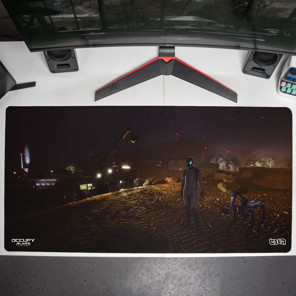 Mousepad Red Frontier Base