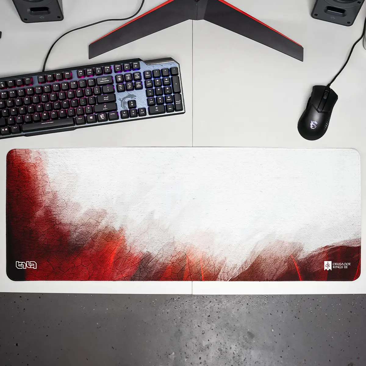 Mousepad Red & White Banner - Image 12