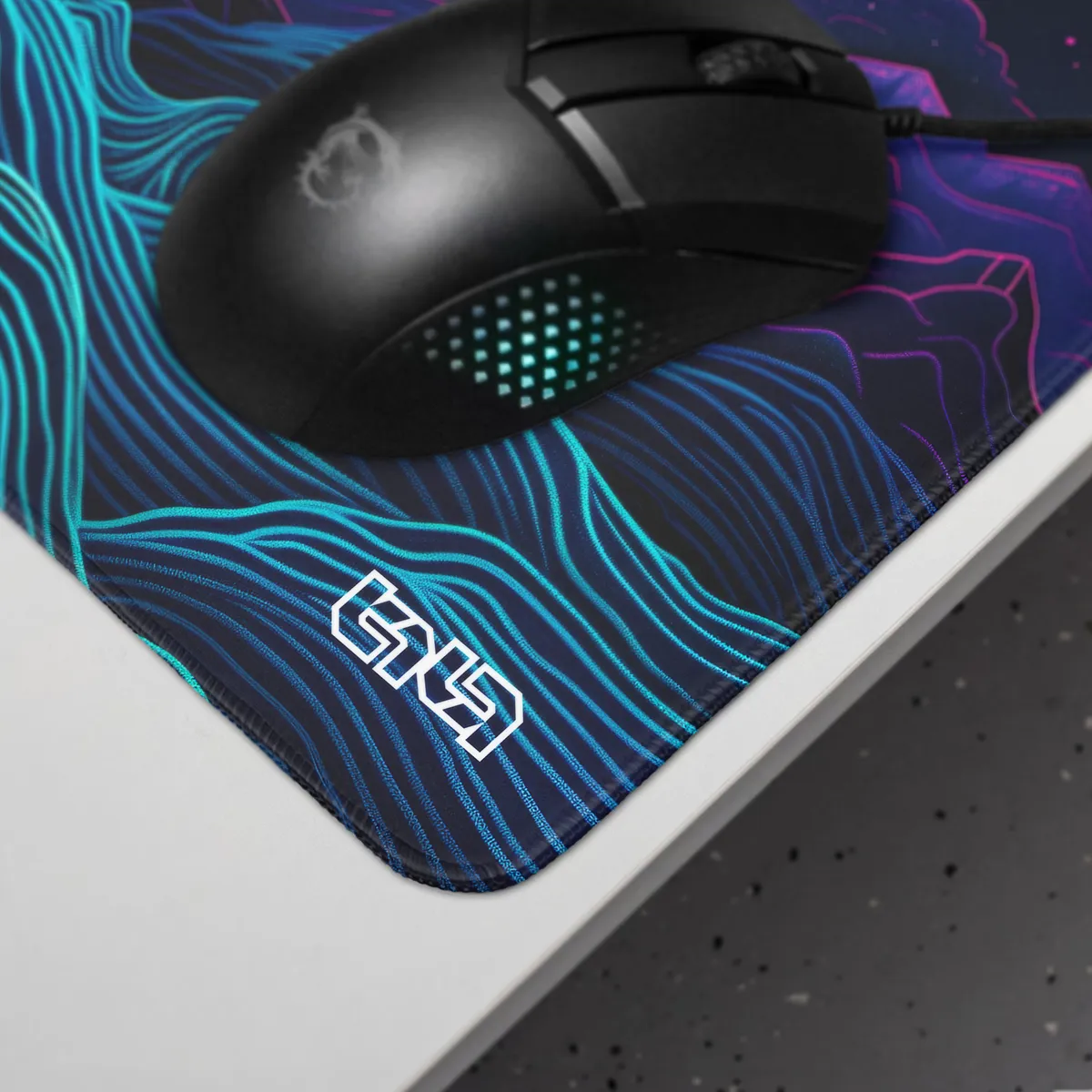Mousepad Retrowave Mountains - Image 13