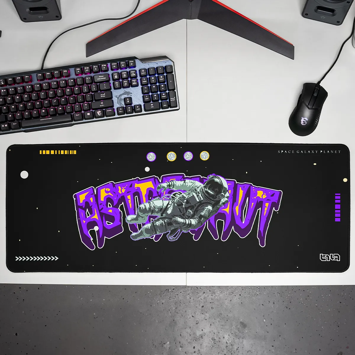 Mousepad Space Galaxy Planet - Image 12